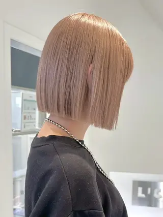 ミディアム カラー ブリーチ・ダブルカラ ー🪐✩serenaのヘアスタイル