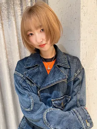 ショート カラー mai / linoah˚✧のヘアスタイル