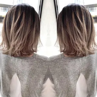 ショート カラー ヘアアレンジ ネイル マツエク・マツパ 夜23時まで予約🉑 reverieあきらのヘアスタイル