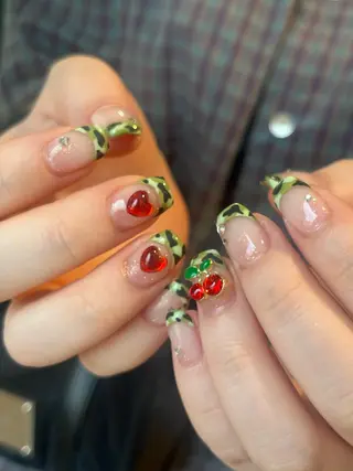 ネイル namm.🍒✨ Fuka🧡のネイルデザイン