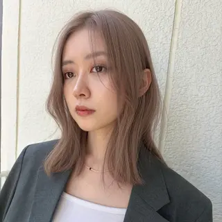 ミディアム うる艶レイヤー/ 店長💎まな💎のヘアスタイル