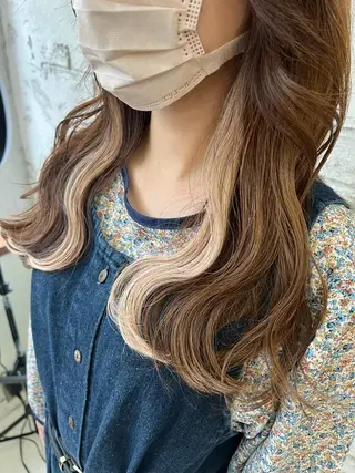 ロング エクステ＆艶カラー 🎀YURINA🎀のヘアスタイル