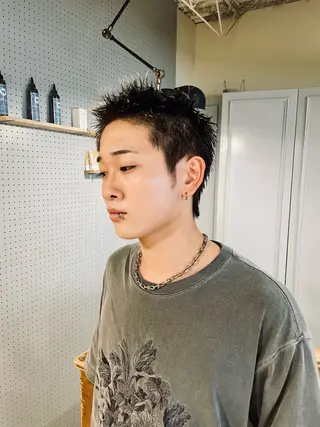 ショート メンズ 🤩噂のMr.髪ポジ ティブ®️yu🤩のヘアスタイル