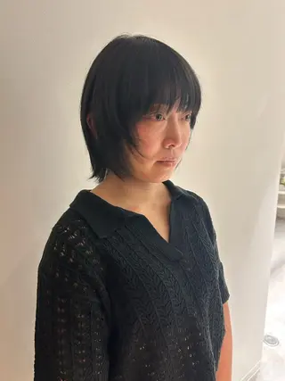 ショート ボブ/レイヤー ケンショウのヘアスタイル