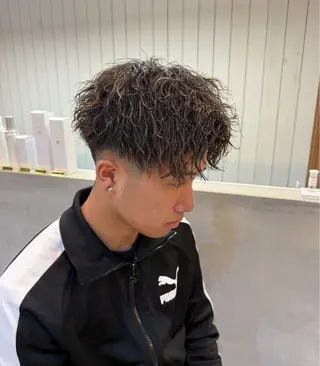 カラー パーマ メンズ メンズ特化 美容師misakiのヘアスタイル