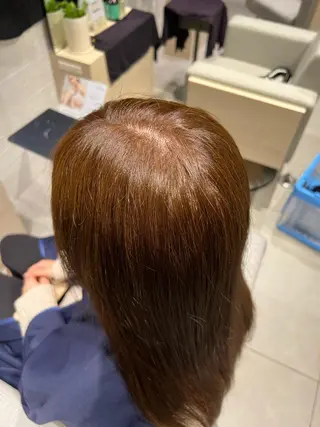 ロング カラー 銀座/ハイレイヤー/ 艶髪カラー/田中颯士のヘアスタイル