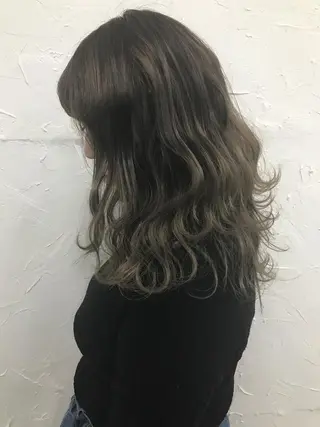 ロング カラー パーマ 🧙『代表』平田 祥己✨のヘアスタイル