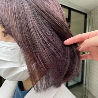 ミディアム カラー パーマ ヘアアレンジ メンズ キッズ ネイル マツエク・マツパ アイブロウ mona/ ストレートスタイル✨のヘアスタイル