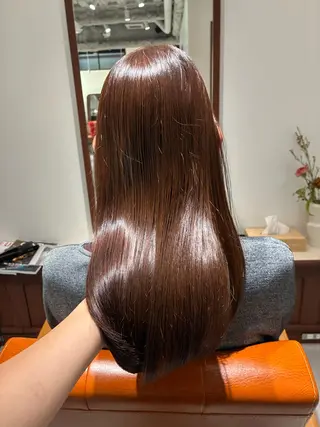 セミロング カラー ヘアアレンジ 💟Opus // Mizuki🐕のヘアスタイル