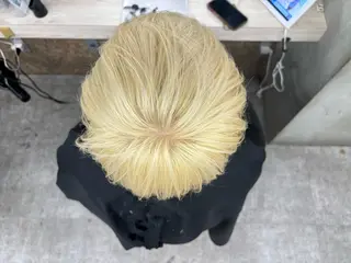 ショート カラー ヘアアレンジ 💟Opus // Mizuki🐕のヘアスタイル