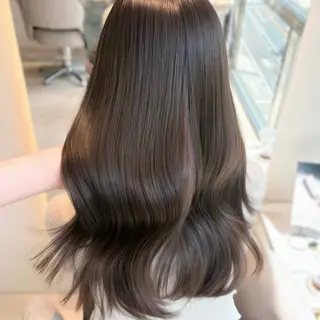 ロング 顔周り/レイヤー/ 銀座/kaede🎀のヘアスタイル
