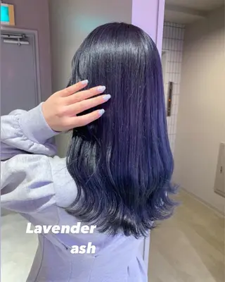 セミロング カラー パーマ ヘアアレンジ メンズ キッズ ネイル マツエク・マツパ KANAMI 🌏のヘアスタイル