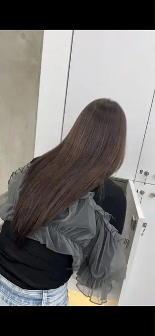 カラー ベージュカラー🤎 ayukaのヘアスタイル