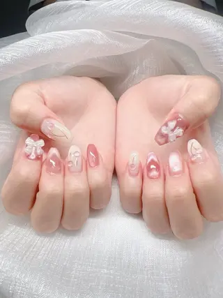 ネイル Lee Nails チップ長さだし専門店のネイルデザイン