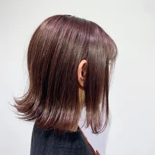 ミディアム カラー 横山 穂高のヘアスタイル