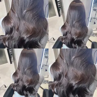 ロング 韓国✖️網紅🖤 パーマYURIYAのヘアスタイル