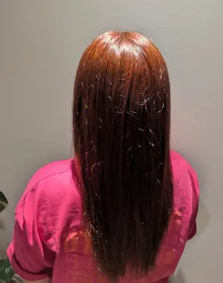 ロング 谷岡 沙也佳のヘアスタイル