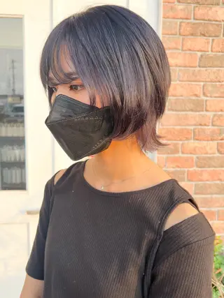 ミディアム YURAGI🤍 SAEのヘアスタイル