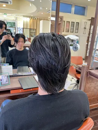 ショート パーマ メンズ 🧊メンズ特化🧊 高木航希のヘアスタイル