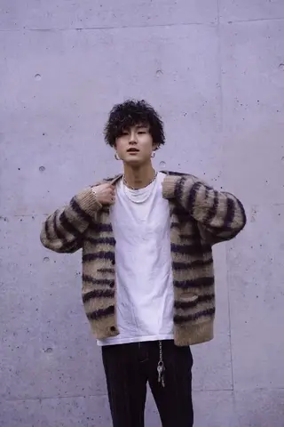 パーマ メンズ メンズ特化 石田はるむのヘアスタイル