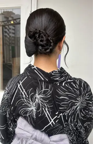 ロング ヘアアレンジ 美髪× ヘアセット✨Araiのヘアスタイル