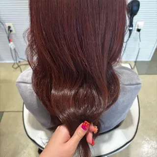カラー 淡色┊︎ナチュラル 🧁奈那美🧁*.゜のヘアスタイル