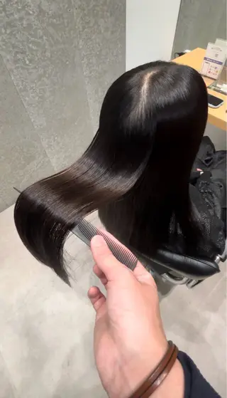 ミディアム 髪質改善ヘアケア 艶髪特化/上田のヘアスタイル