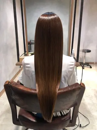 ロング ✨髪質改善縮毛矯正✨ よしはら かずきのヘアスタイル