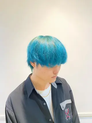 カラー メンズ 大谷 竜也のヘアスタイル