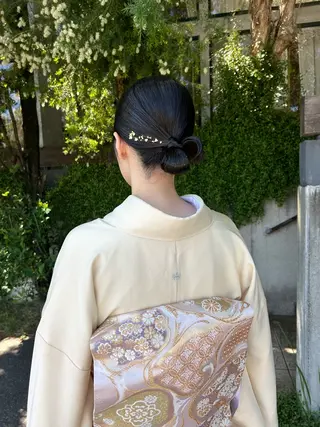 ミディアム ヘアアレンジ lapis / soraのヘアスタイル