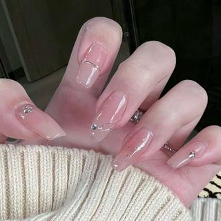 ネイル By moonネイル 🌷ワンホン/韓国風のネイルデザイン