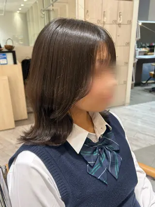ミディアム 森川 颯香のヘアスタイル