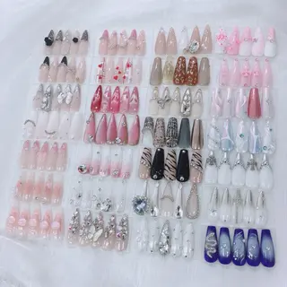 ロング CHO nail あやねのネイルデザイン