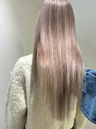 セミロング カラー ヘアアレンジ 💟Opus // Mizuki🐕のヘアスタイル