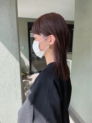 ミディアム カラー HIROKI ”博多 /ボブのヘアスタイル