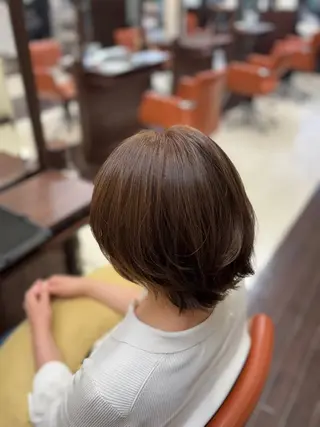 ショート カラー 🌻カラーモデル /艶カラー/あい🌻のヘアスタイル