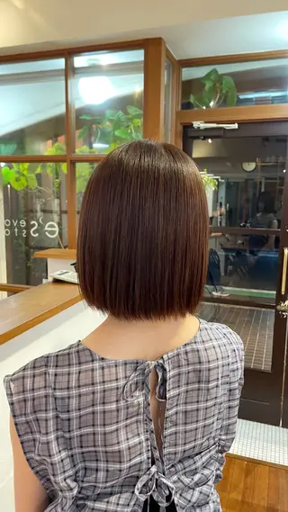 カラー emma~ ボブ🪷のヘアスタイル