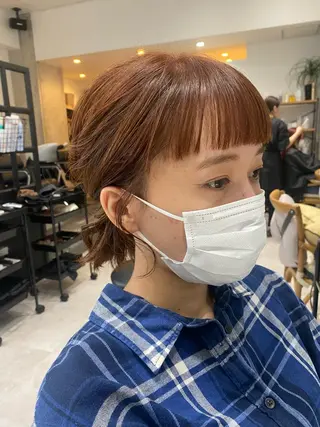 ミディアム カラー 似合う髪型見つけます AYAKAのヘアスタイル