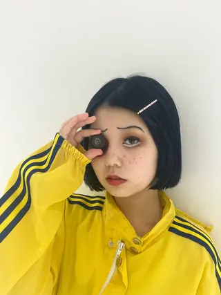 デザインカラー🌈 メイク💄ヒカリ🌟のヘアスタイル