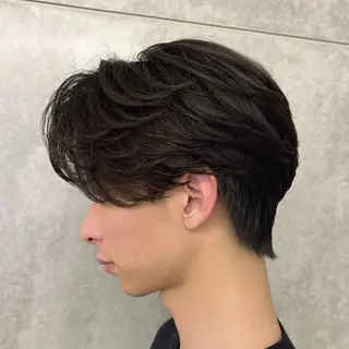 ショート パーマ メンズ 瀧野 翔吾【メンズ特化】のヘアスタイル