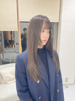 セミロング 池田 健汰のヘアスタイル