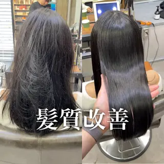 ロング 船津 天 /縮毛矯正/髪質改善のヘアスタイル