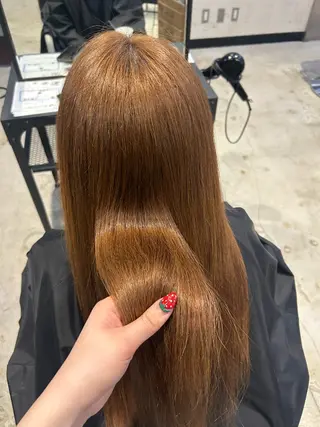 ロング カラー 植吉 琉月のヘアスタイル