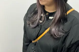 セミロング カラー nike にけのヘアスタイル