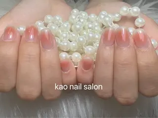 ネイル kao nail マグネット/長さだしのネイルデザイン
