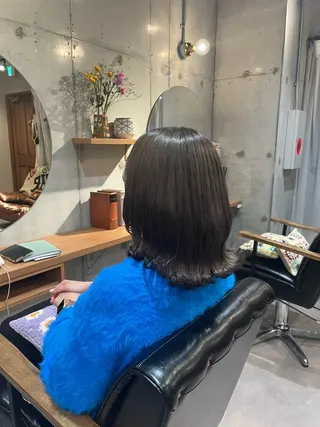 ミディアム カラー 🌀メンズパーマ🌀 🐏丸山祐宇🐏のヘアスタイル