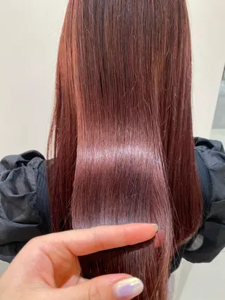 ロング カラー 銀座メンズ専門🖤 叶奈々のヘアスタイル