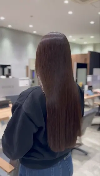 ロング 髪質改善 もー髪で悩ませないのヘアスタイル