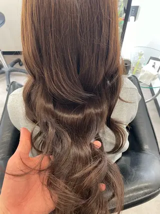 ミディアム カラー 近藤 慧依のヘアスタイル