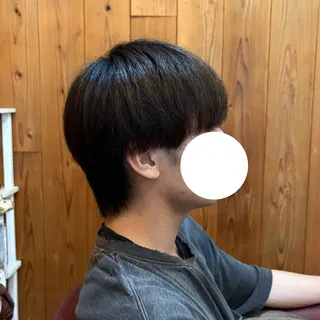 ショート メンズ 足立 千咲のヘアスタイル